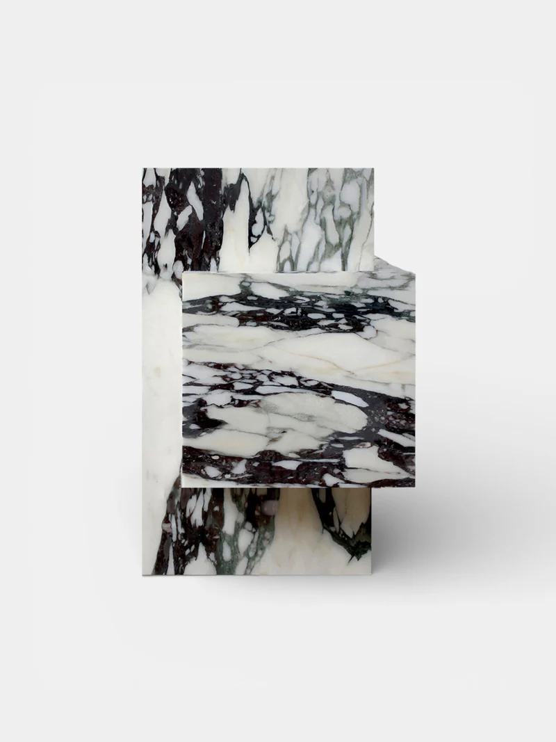 Ella Calacatta Viola Marble Table