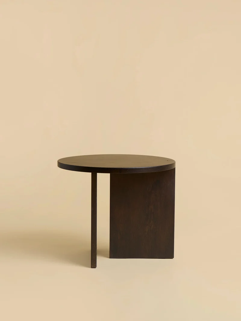 Solid Oak Side Table - KUME Series