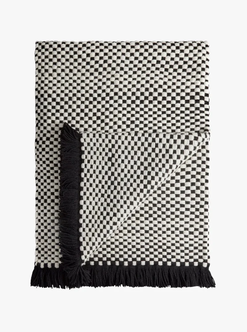 Damier Throw - Black