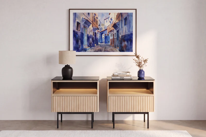 LOT PONANT - TABLE DE CHEVET