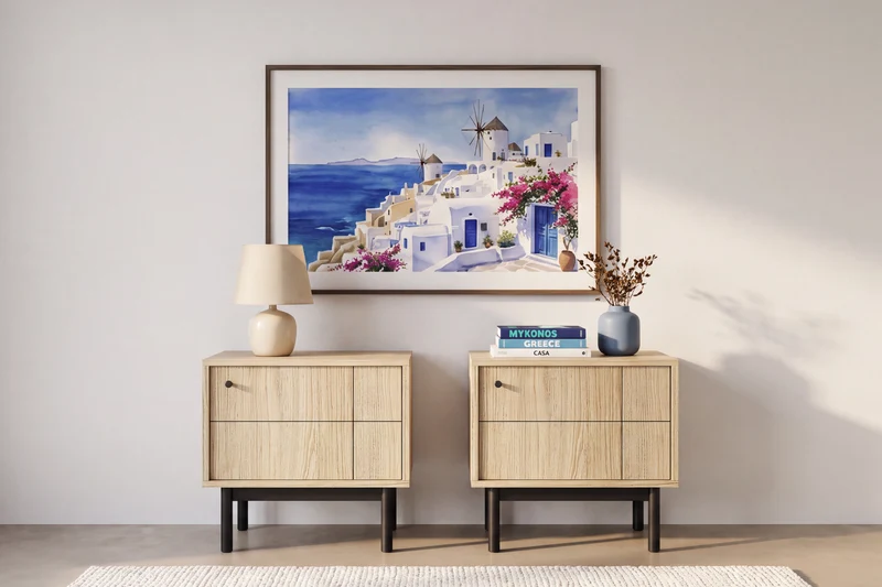 LOT SAFAR - TABLE DE CHEVET