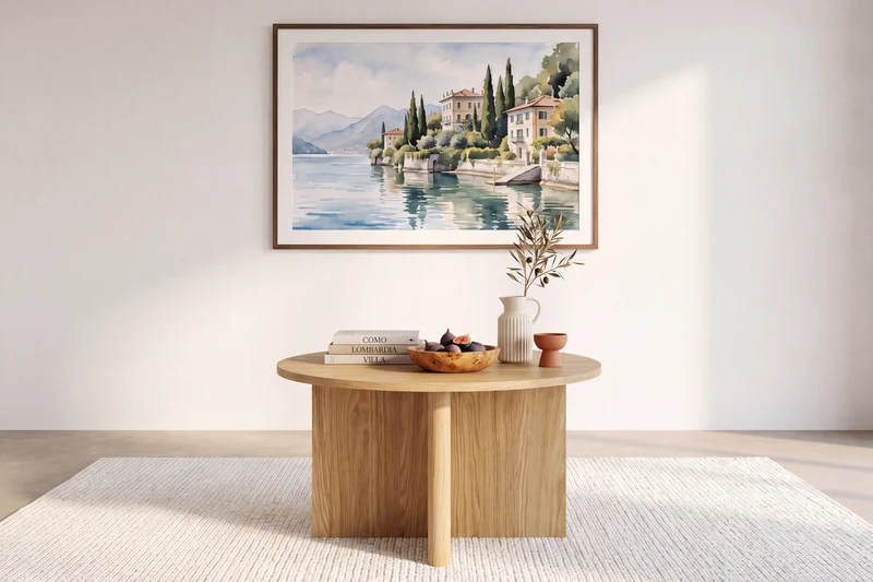SUMBA - TABLE BASSE RONDE