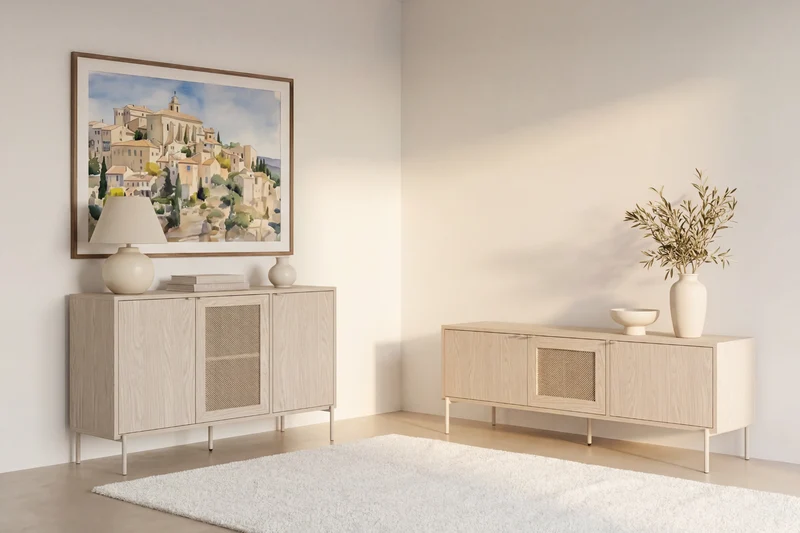 VIRA - Ensemble mini Buffet & TV