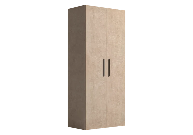 Armoire 2 portes design italien effet pierre - Dune