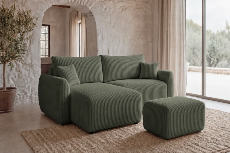 DUO ELIO ANGLE MINI - Gros velours côtelé