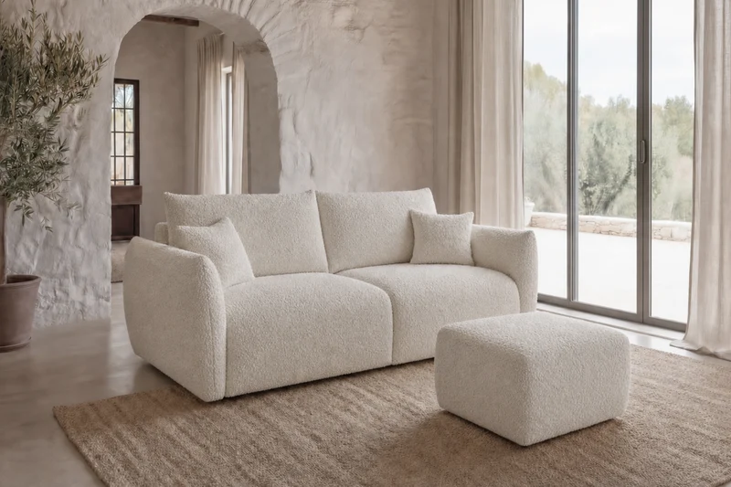 DUO ELIO MINI - Tissu bouclette