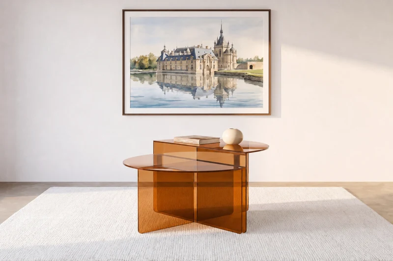 CHANTILLY - TABLE BASSE