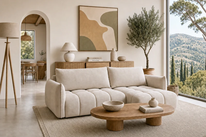 CARMEL - Tissu chenille