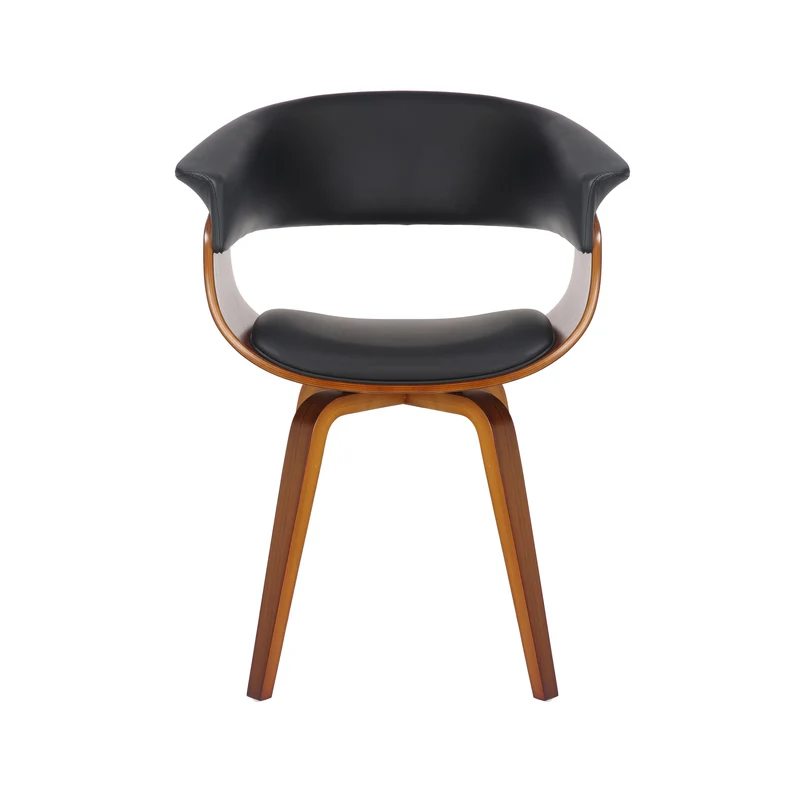 Fauteuil noir en PU