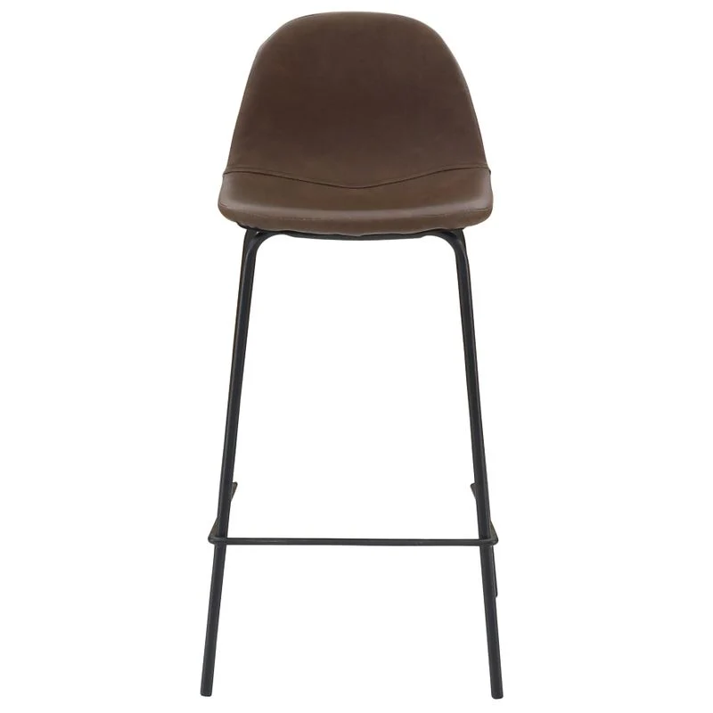 Chaise snack marron