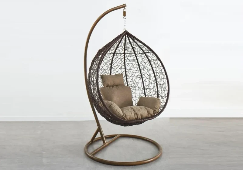 Fauteuil suspendu marron - Aria