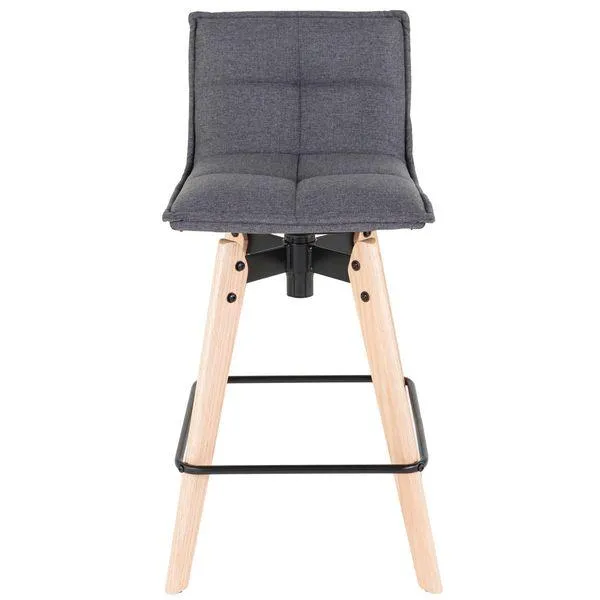 Chaise snack grise