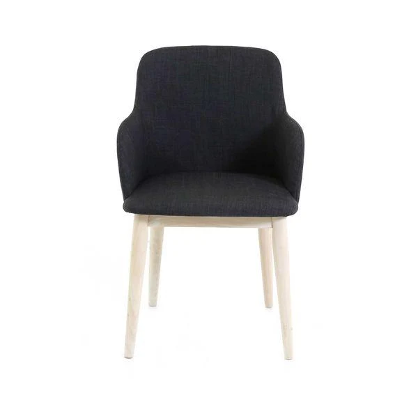 Fauteuil gris foncé
