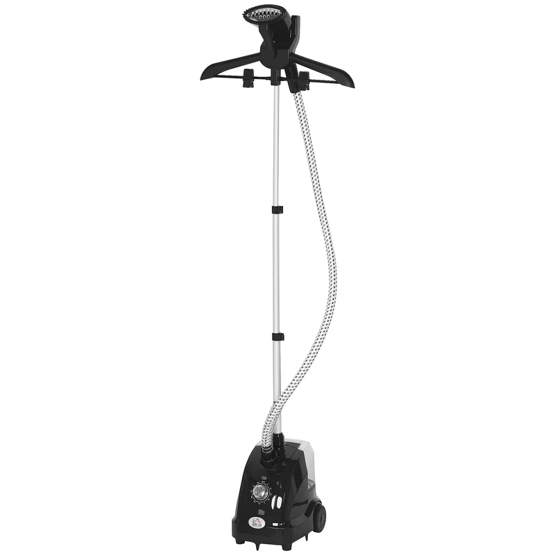 Défroisseur vapeur vertical vêtements 26 x 21,5 x 29 cm 11 températures préchauffage 38s design contemporain en abs noir 21_0005951