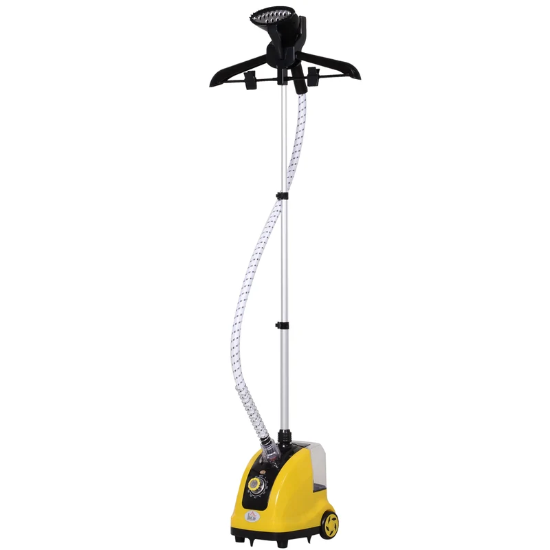 Défroisseur vapeur vertical habits 26 x 22 x 29 cm 11 niveaux température préchauffage 38s moderne en plastique jaune 21_0005950