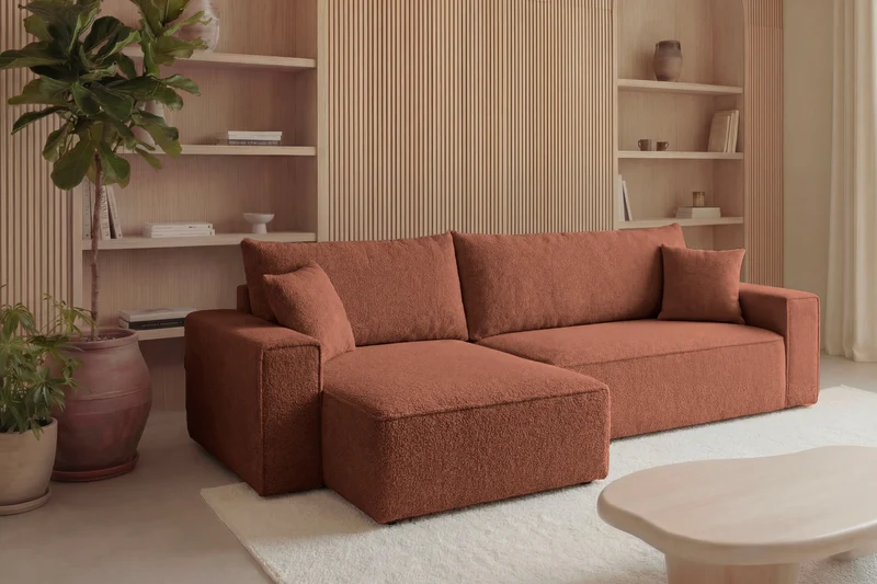 ROMEO ANGLE XL - Tissu bouclette