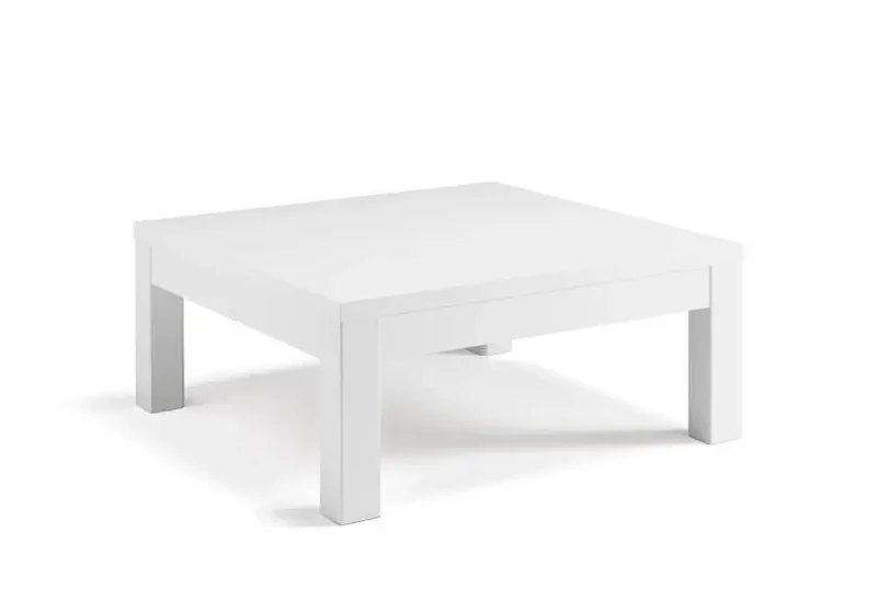 Table basse laqué blanc ROMA