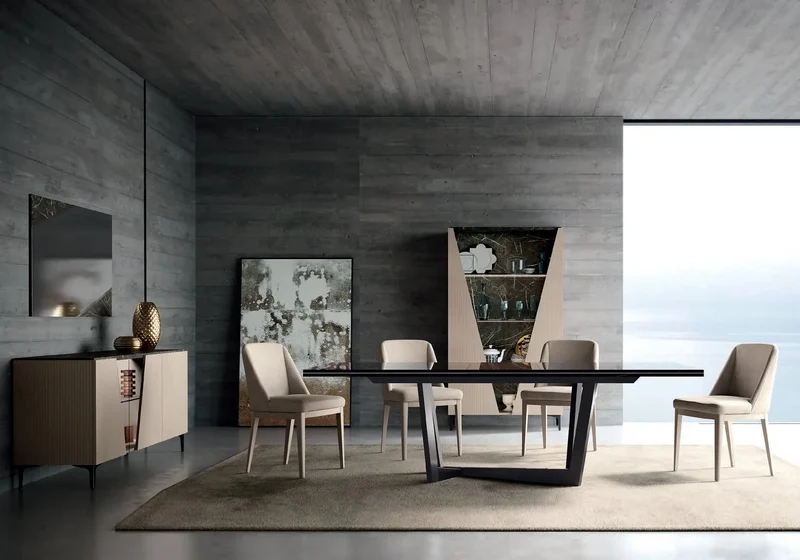 Salle à manger design beige OUNS