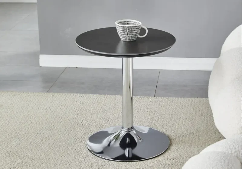 Petite table céramique noir - Boye
