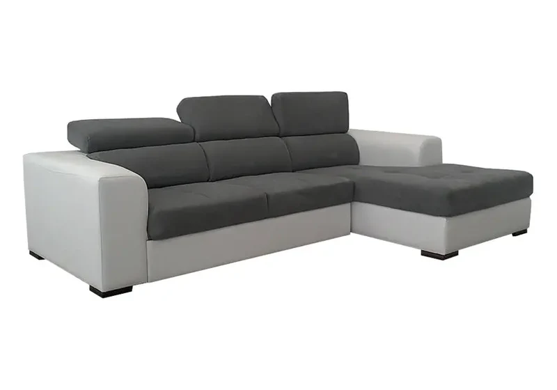 Canapé d'angle modulable convertible anthracite - Confo