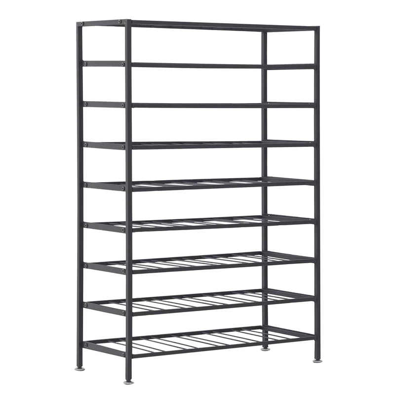 Étagère à bouteilles cave 63 x 25 x 91 cm capacité 54 bouteilles maturation horizontale design industriel en métal noir 21_0000984