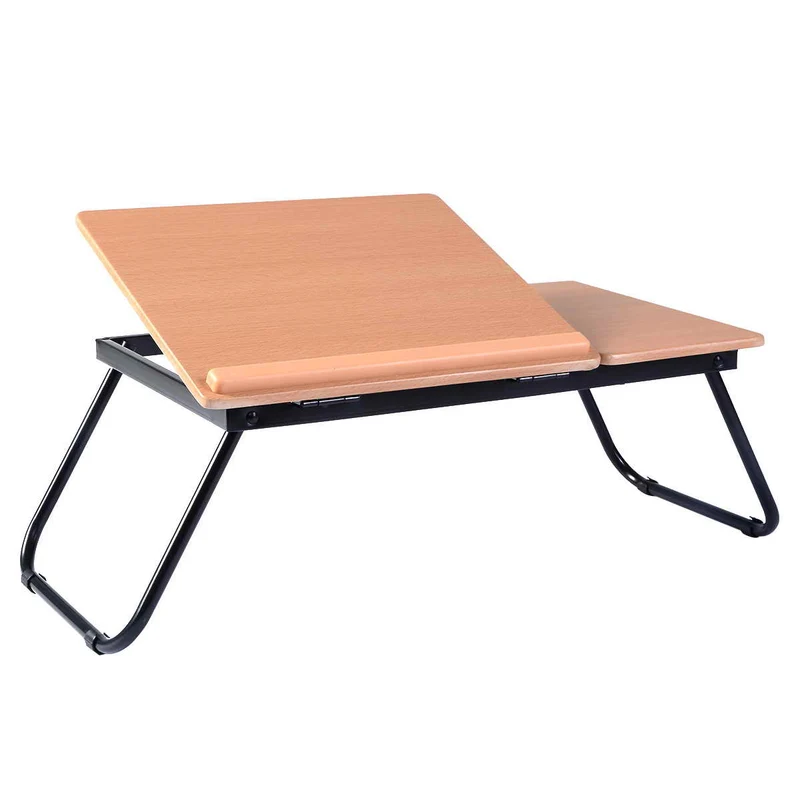 Table pour ordinateur portable table de lit mdf support réglable pliable neuf 20_0001217