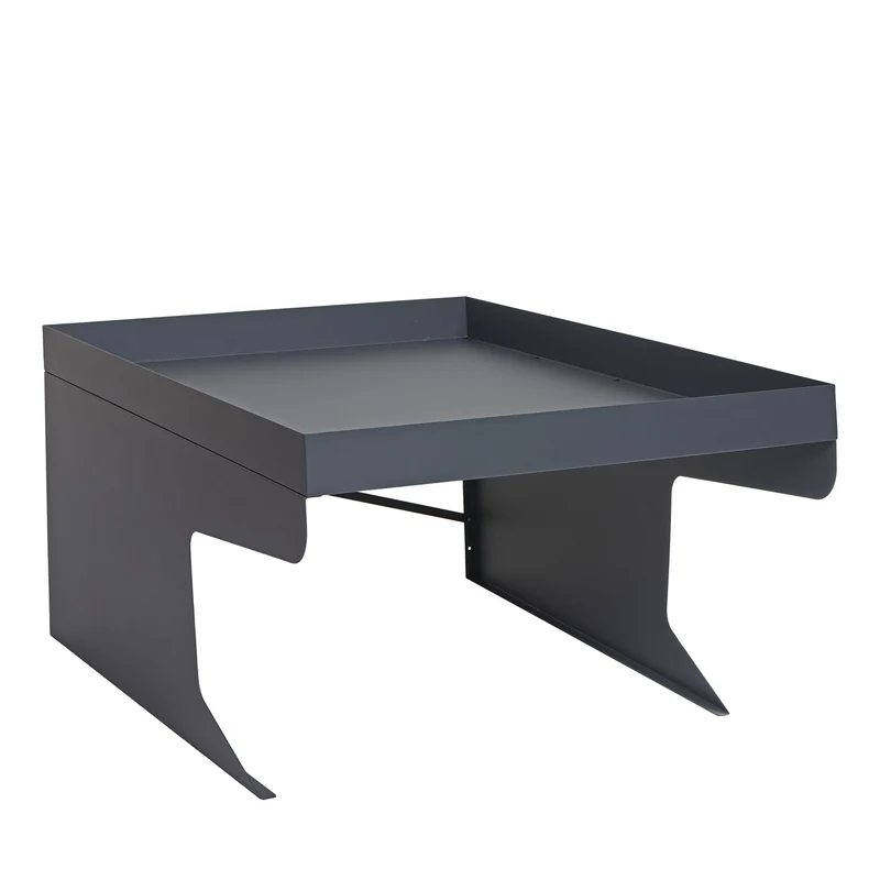 Garage XL abri pour robot tondeuse avec bac à plantes 47 x 70 x 100 cm métal anthracite 04_0010355