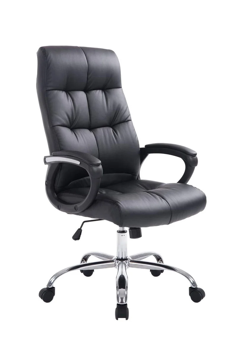Fauteuil chaise de bureau ergonomique hauteur réglable noir BUR10048