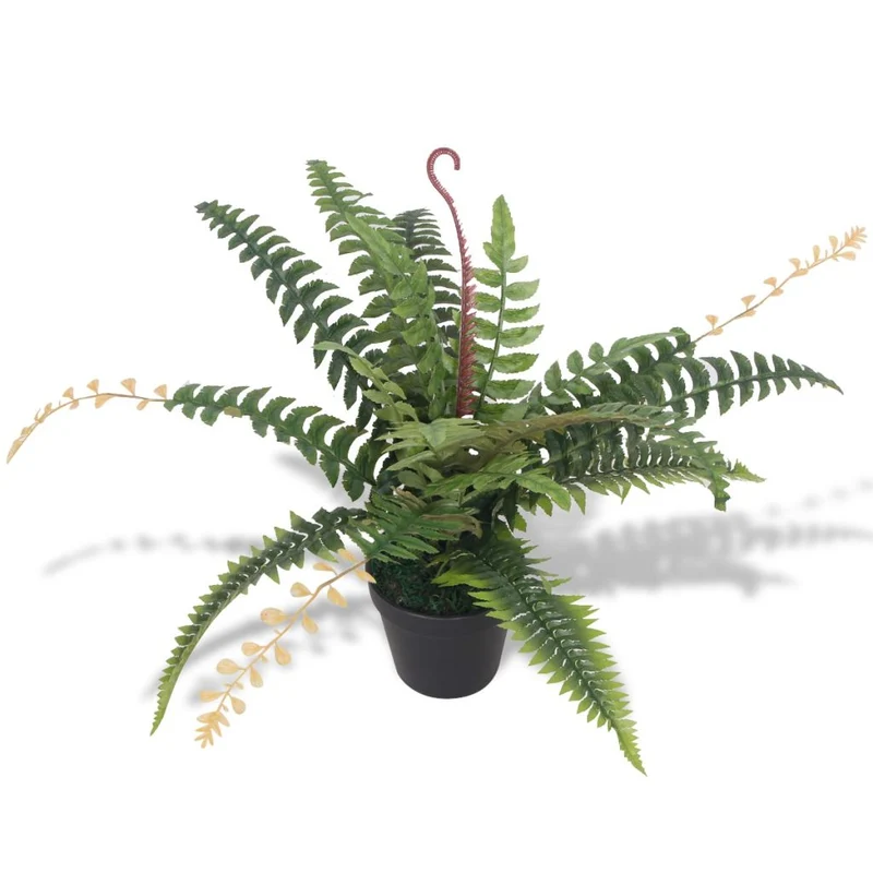 Plante artificielle avec pot fougère 50 cm vert DEC021918