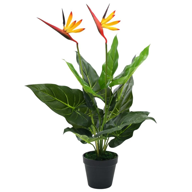 Plante artificielle strelitzia reginae oiseau de paradis 66 cm DEC021942