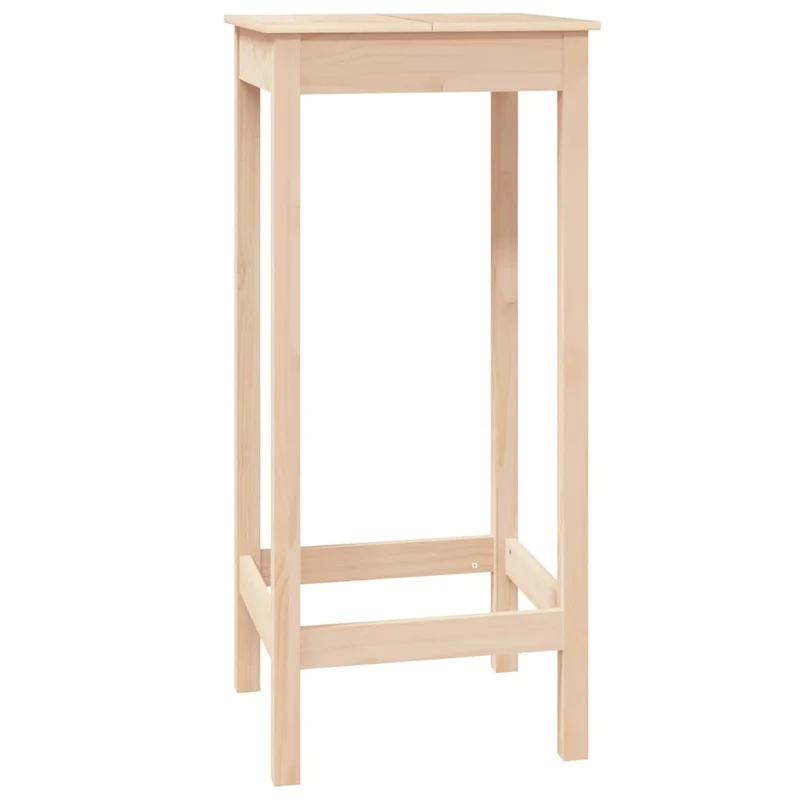 Table d’appoint multifonction 50 x 50 x 110 cm bois massif de pin DEC036318