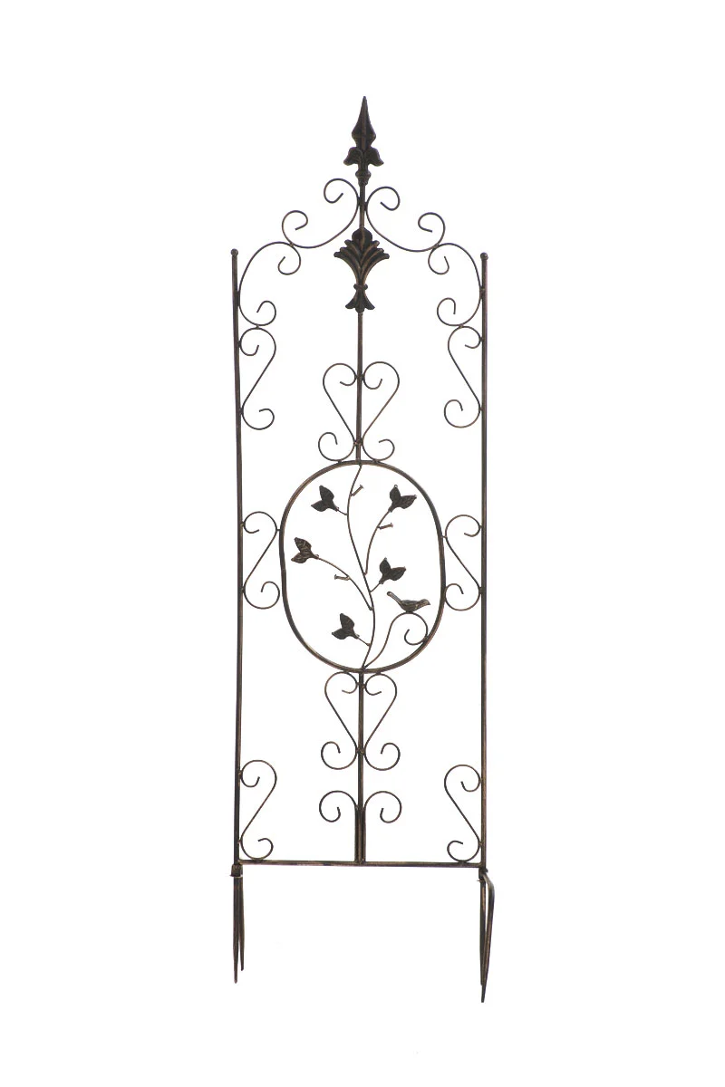 Tuteur pour plantes grimpantes hautreur 122 cm en métal bronze 10_0003871