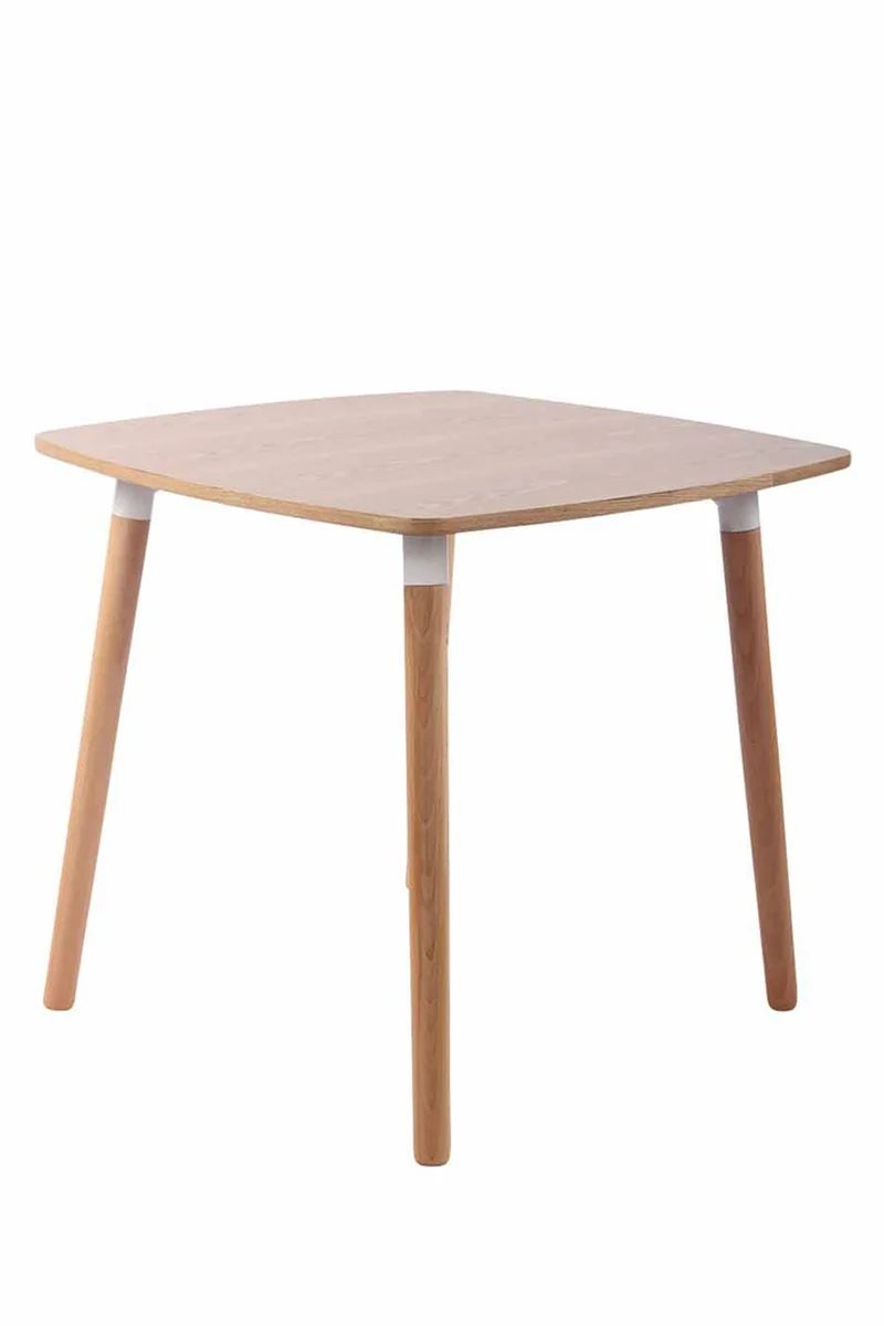 Table de cuisine table d'appoint en bois couleur nature hauteur 75 cm TAB10028