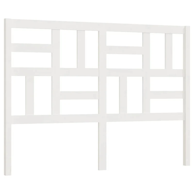 Tête de lit accessoire couchage chambre à coucher meuble 166 x 4 x 104 cm bois de pin blanc TDL0203781