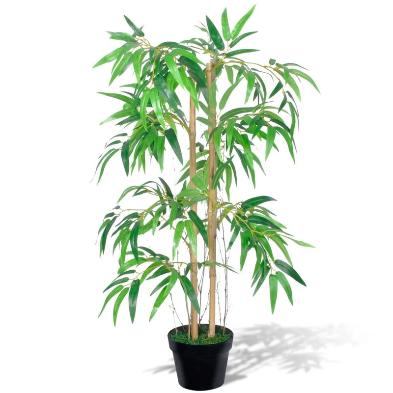 Plante artificielle avec pot bambou twiggy 90 cm DEC021894