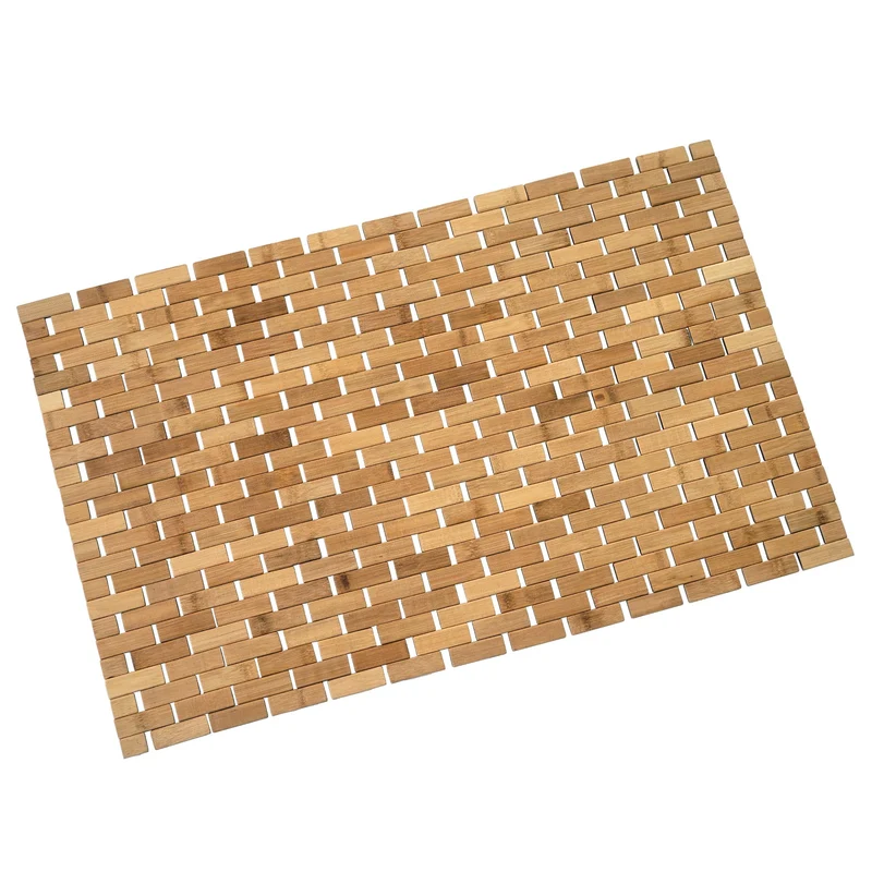 Tapis de bain sauna en bambou 79x50cm 04_0005345