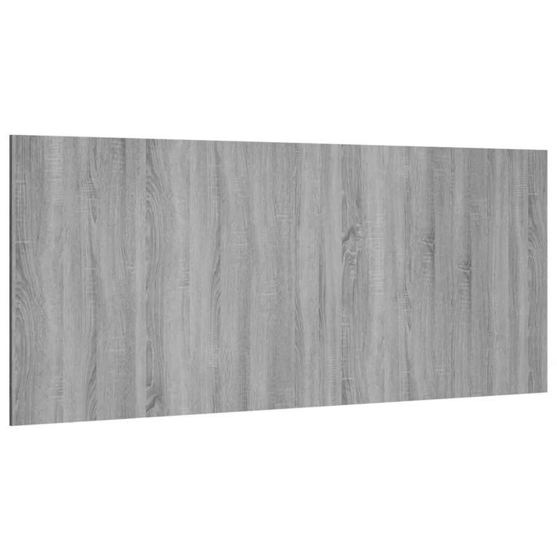 Tête de lit accessoire couchage chambre à coucher meuble 200 x 1,5 x 80 cm MDF gris TDL0202016