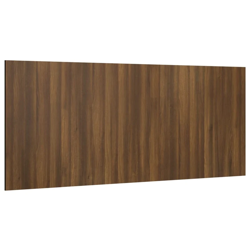 Tête de lit accessoire couchage chambre à coucher meuble 200 x 1,5 x 80 cm MDF marron TDL0203587