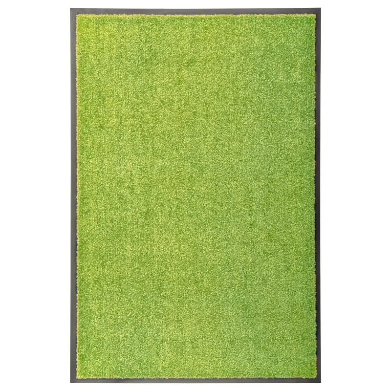Paillasson lavable Vert 60x90 cm DEC023189