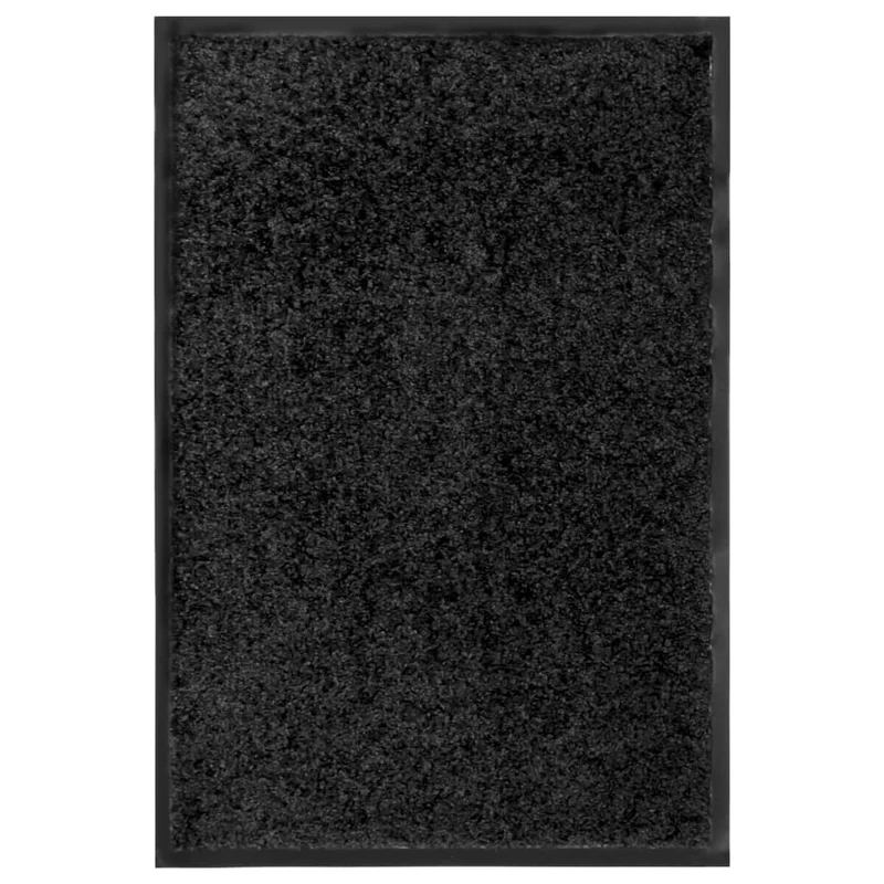 Paillasson lavable Noir 40x60 cm DEC023173