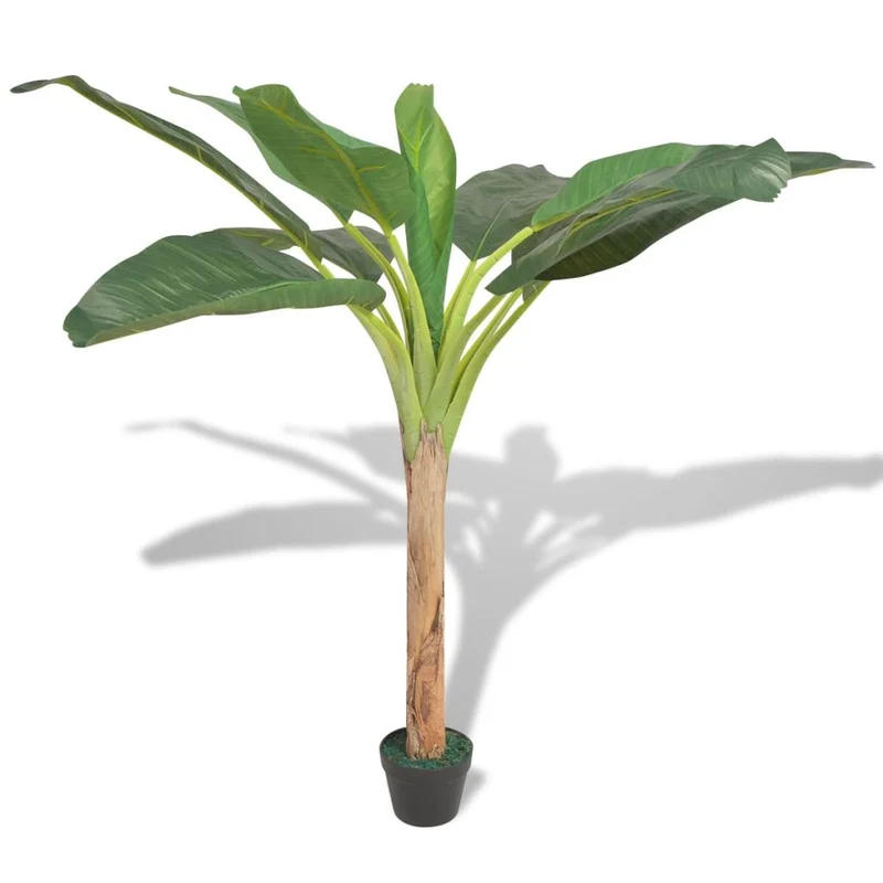 Bananier artificiel avec pot 150 cm vert DEC021935