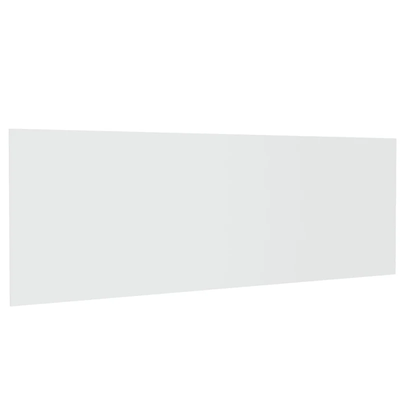 Tête de lit accessoire couchage chambre à coucher meuble murale 240 x 1,5 x 80 cm bois massif blanc TDL0202691
