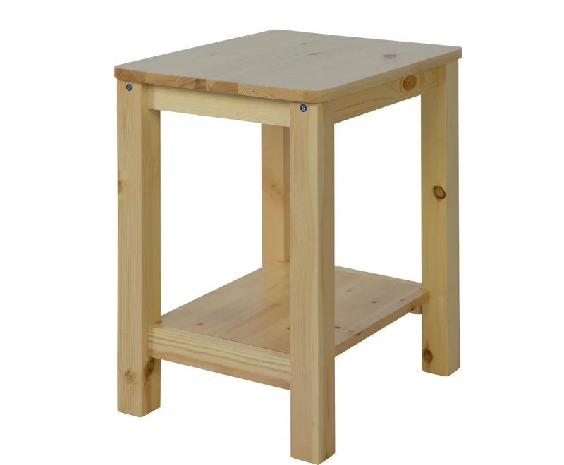 Table d'appoint table de chevet en bois hauteur 74 cm TABA06008