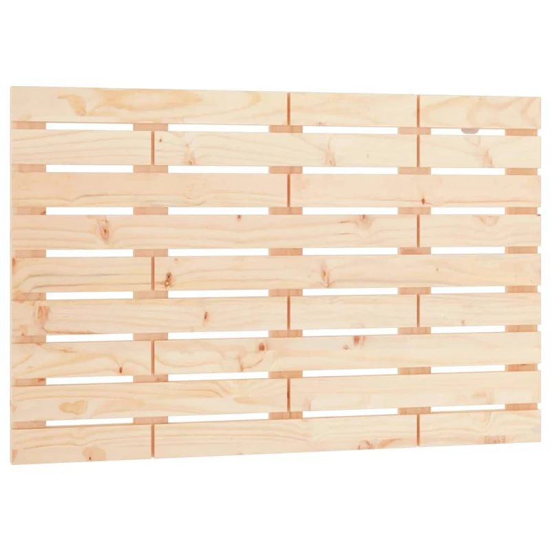 Tête de lit accessoire couchage chambre à coucher meuble murale style palette 96 x 3 x 63 cm bois massif de pin TDL0202741