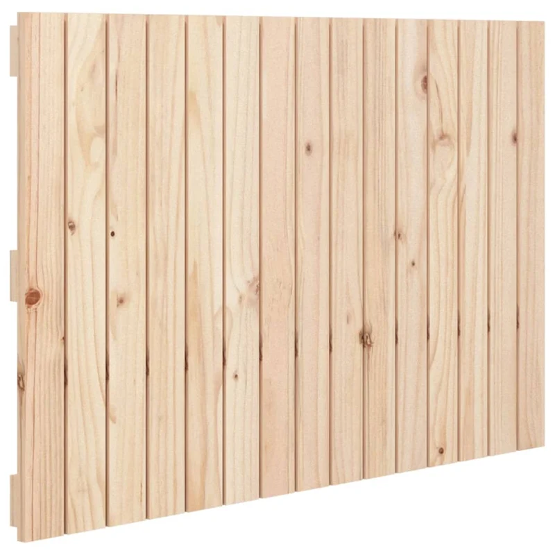Tête de lit accessoire couchage chambre à coucher meuble murale style palette 95,5 x 3 x 60 cm bois massif de pin TDL0202744