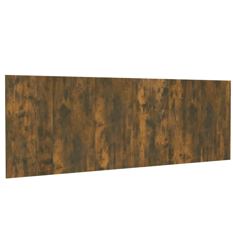 Tête de lit accessoire couchage chambre à coucher meuble murale 240 x 1,5 x 80 cm MDF chêne marron TDL0202677