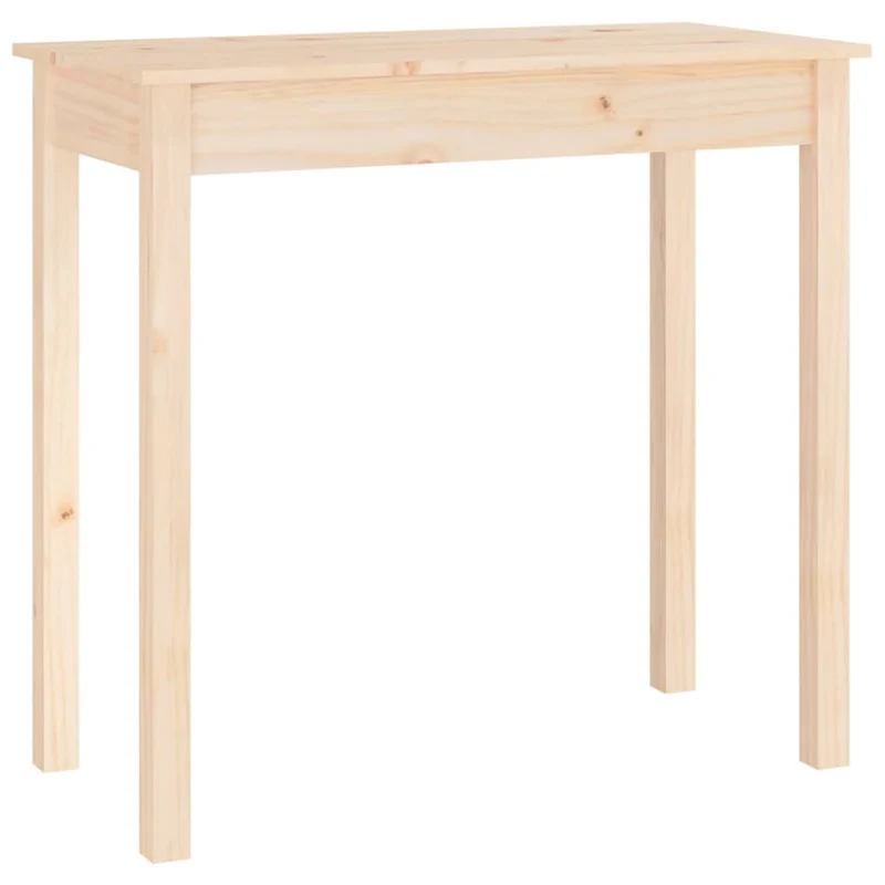 Table console meuble d'entrée 80 x 40 x 75 cm bois massif de pin DEC031576