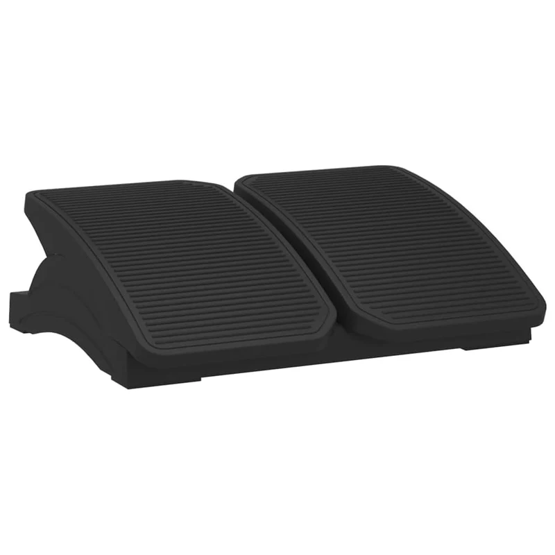 Repose-pieds ergonomique de bureau antidérapant 43,5 x 32,5 x 10,5 cm HIPS noir DEC030461