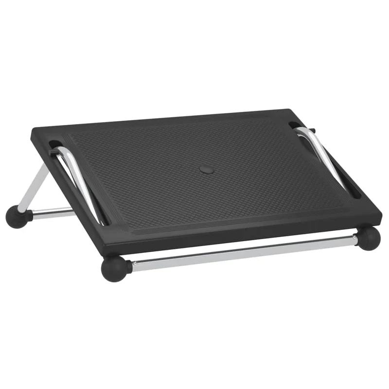 Repose-pieds de bureau ergonomique 45 x 40 x 13,5 cm HIPS noir DEC030481