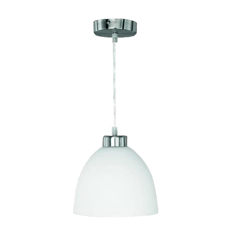 Lustre suspension verre opale blanc D=20cm 04_0004629